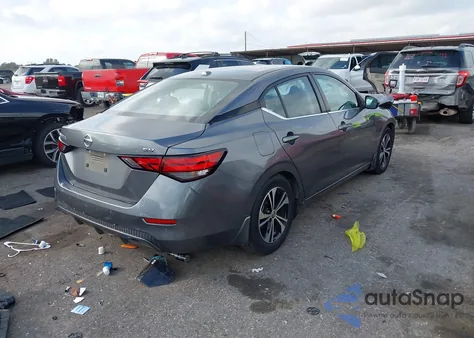 2021 Nissan Sentra Sv Xtronic Cvt из США, поврежденный, VIN 3N1AB8CV3MY257320